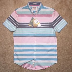 NWT Original Penguin Men's ShortSleeve Button Down
